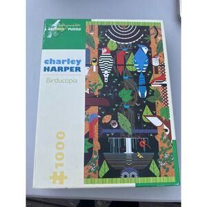Charley Harper Birducopia 1000 Piece Jigsaw Puzzle Pomegranate Artpiece AA829